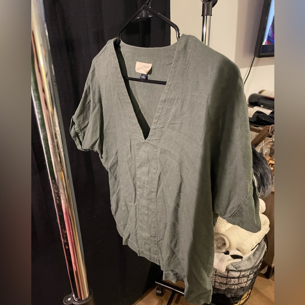 Turquoise shirt